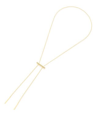 23区 バー スライド ラリエット ネックレス ゴールド系