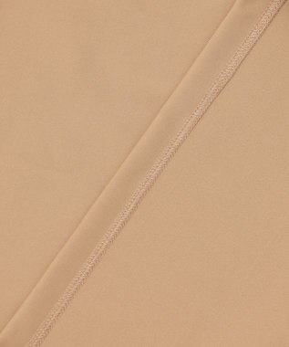 PW CIRCULUS 【MEN】【ストレッチ / UVケア】バックメッシュロゴ モックネック シャツ ベージュ