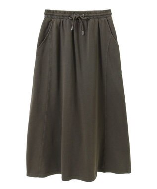 Green Parks ・ＳＵＧＡＲ　ＳＰＯＯＮ　ピグメントスウェットスカート Charcoal Gray