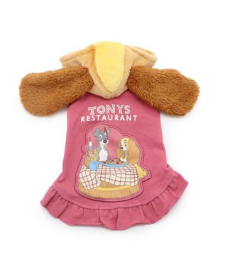 PET PARADISE ディズニー わんわん物語 パーカー レディ/トランプ 小型犬 レディ