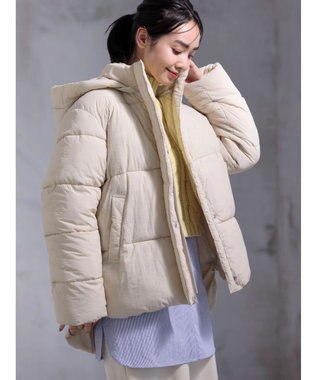 Green Parks ライトファイバーブルゾン Ivory