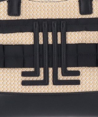 LANVIN en Bleu バリエ 2wayかごバッグ ブラック