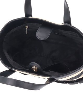 LANVIN en Bleu バリエ 2wayかごバッグ ブラック