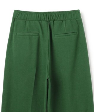 UNFILO ブラッシュドジャージー ワイドパンツ グリーン