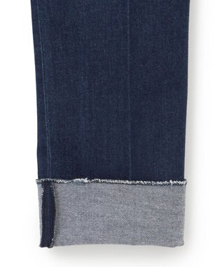 J.PRESS MEN 【ストレッチ】ワンタック ストレッチリングデニム パンツ ネイビー系