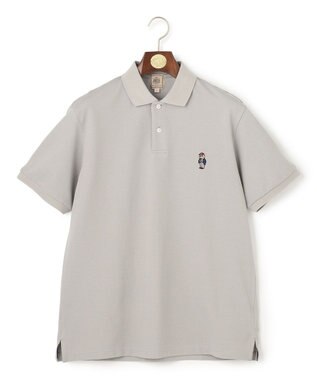 J.PRESS MEN 新デザイン【BULLDOG BOY / 8色展開】カノコレジメン ポロシャツ ライトグレー系