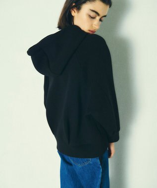 GRACE CONTINENTAL ハーフジップフードトップ ブラック