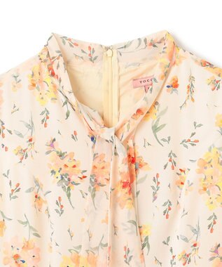 TOCCA 【洗える】MIMOSA IMPRESSION ドレス イエロー系