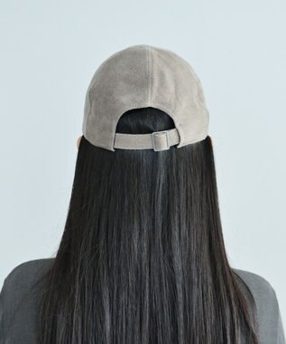 ATRENA 【UNISEX】ATRENA WR/S CAP レザーキャップ グレージュ