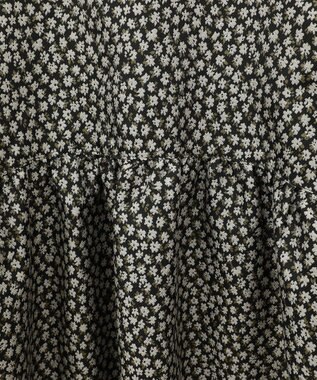 Green Parks ジャガードキャミワンピース Flower Black