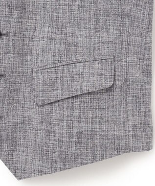 JOSEPH HOMME クールドッツストレッチ　ジレ ライトグレー系