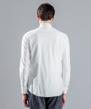 JOSEPH HOMME ツイルネルジャージー　ウイングカラーシャツ ホワイト系