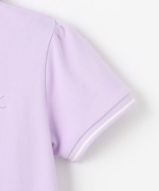 組曲 KIDS 【150-160㎝】ストレッチカノコ ワンピース ラベンダー