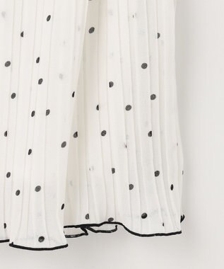 Feroux プリーツディテール ブラウス ホワイト系1