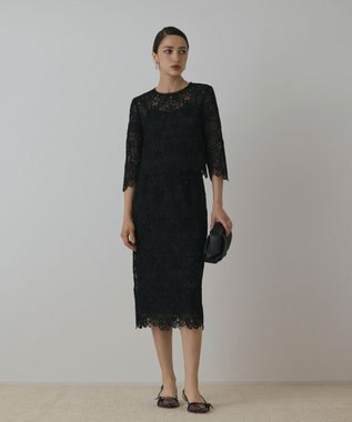 GRACE CONTINENTAL レ－スタイトスカート