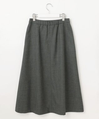 J.PRESS LADIES モナベールツイル フレア スカート グレー系