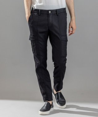  新型【抜群のストレッチ性/光沢素材】ハイパワーソフトストレッチ デザインパンツ/ STICK DESIGN