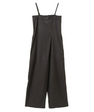 Green Parks armonia．ラップサロペット Charcoal Gray