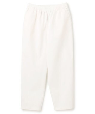 UNFILO MENS 【新色追加】FINE MOVE デニム イージーギャザーパンツ [24年商品] ホワイト