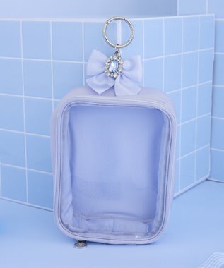 Maison de FLEUR ＥＣ限定ブルーマニアクリアポーチ
