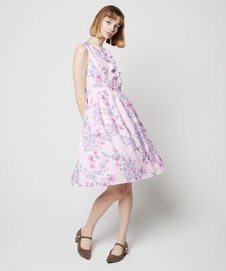 TOCCA 【消臭＆洗える】DREAMING PARIS フリルドレス ピンク系5