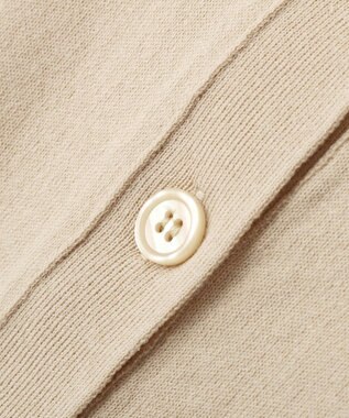 CRAFT STANDARD BOUTIQUE 選べる丈/クルーネックカーディガン Gray Beige