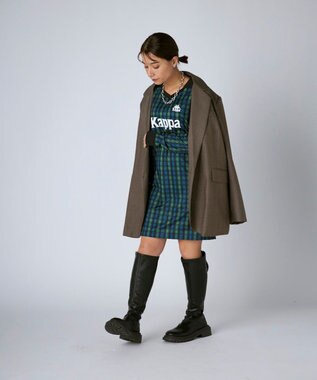 OP／FILA 【Kappa】サッカーシャツ ワンピース チェック