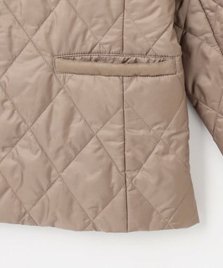 J.PRESS LADIES S 【WEB限定カラーあり】コンパクトタフタキルティング ブルゾン ベージュ系