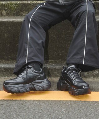 WEGO 厚底ボリュームダッドスニーカー ブラック