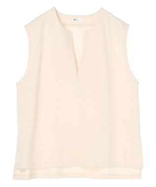 CRAFT STANDARD BOUTIQUE スキッパーカットベスト Ivory
