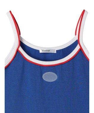 Green Parks ＥＧＯＩＳＴ　配色ラインキャミソール Blue