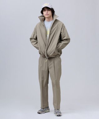 J.PRESS MEN 【J.PRESS ORIGINALS】【UNISEX】Nylon Polyurethane Dray Stretch Truck Jacket ベージュ系