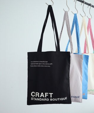 CRAFT STANDARD BOUTIQUE クラフトロゴトートバック Black