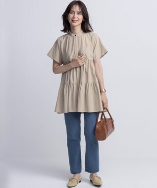 組曲 ミッドデニム パンツ ライトインディゴ系