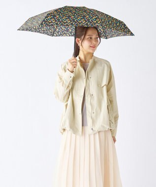 MOONBAT 【超コンパクト/晴雨兼用】Miracle Tech(ミラクルテック) 折りたたみ傘 コンパクト モザイク ブラック