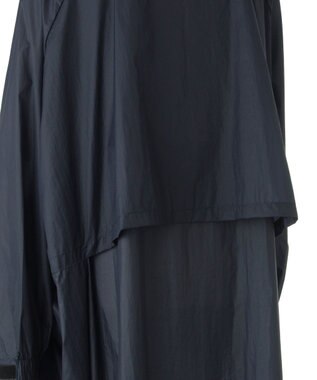 MOONBAT POLO RALPH LAUREN(ポロ ラルフローレン) ポロポニー レインコート ライトウェイト レインポンチョ  無地 フード 収納袋 レディース ネイビーブルー