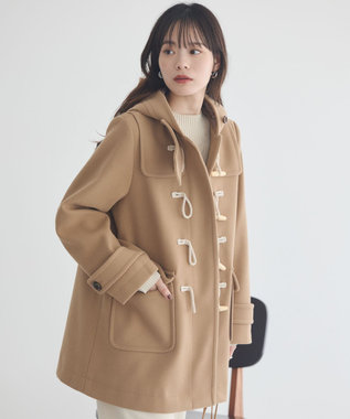 earth music&ecology ダッフルコート Beige