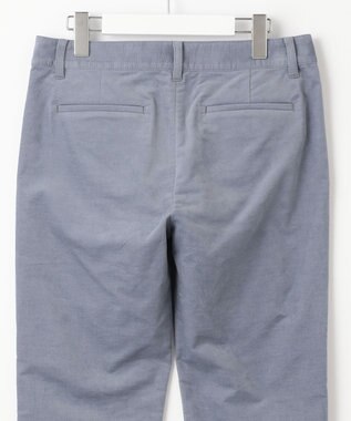 J.PRESS LADIES S 【洗える】AIRDUROYストレッチ パンツ ダルブルー系
