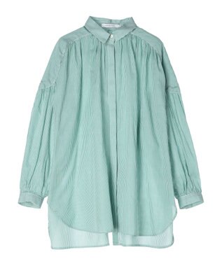 AMERICAN HOLIC カルゼギャザーシャツチュニック Off White