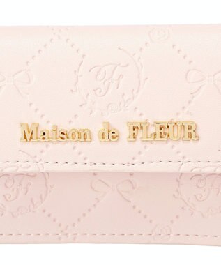 Maison de FLEUR モノグラムカードケース Pink
