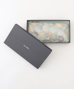 airlist Lファスナー長財布 Neferネフィル 花柄