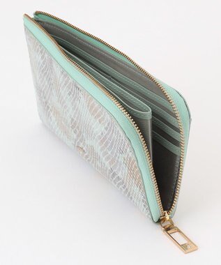 airlist Lファスナー長財布 Neferネフィル 花柄