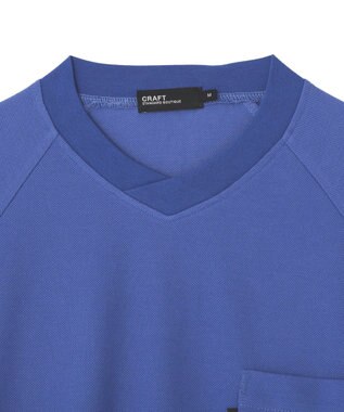 CRAFT STANDARD BOUTIQUE カノコドロストラグランＴシャツ Navy
