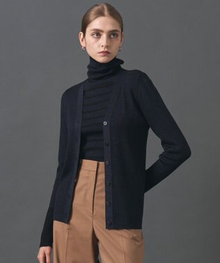 【8/12-9/23期間限定・完全受注生産】エクストラファインメリノニット Vネックカーディガン