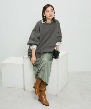 Green Parks ・ＳＵＧＡＲ　ＳＰＯＯＮ　カラーｓｔスウェット Charcoal Gray