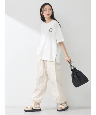 earth music&ecology Ｓｕｇａｒ　スリットＴ Off White