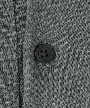 UNFILO MENS 【男女兼用】ソフトサーモ アンチピリングニット ポロ チャコール