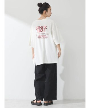 earth music&ecology ａｗｅｓｏｍｅ　ルーズＴ Off White