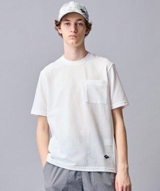 JOSEPH ABBOUD MOUNTAIN 【ゆったり】グリットワッフル アウトドアTシャツ