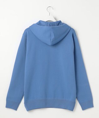 23区GOLF 【MEN】【ウォッシャブル】スヌード付き 裏モールパーカー ニット サックスブルー系